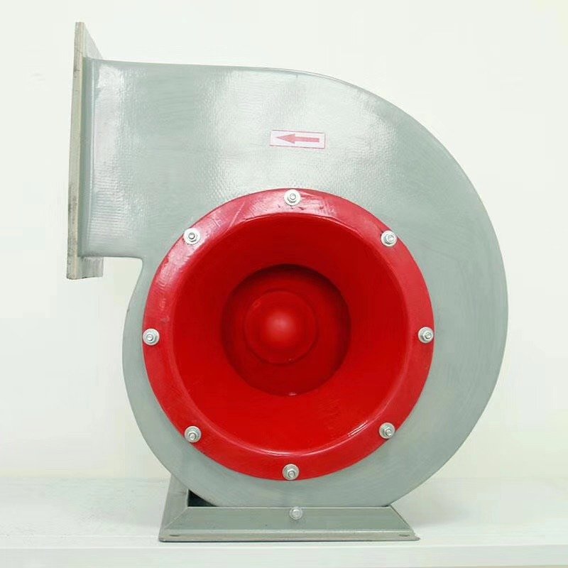 Industrial FRP Centrifugal Blower Fan with Technical Curve for Dust Collector 220V/380V Plastic Blade Ventilation Function