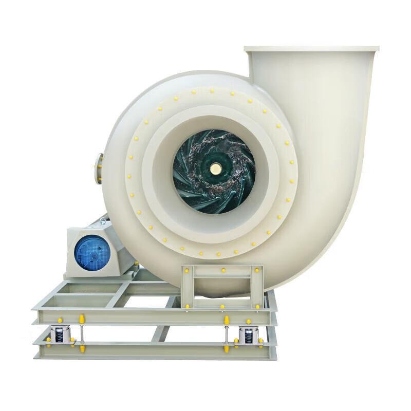 Industrial FRP Centrifugal Blower Fan with Technical Curve for Dust Collector 220V/380V Plastic Blade Ventilation Function