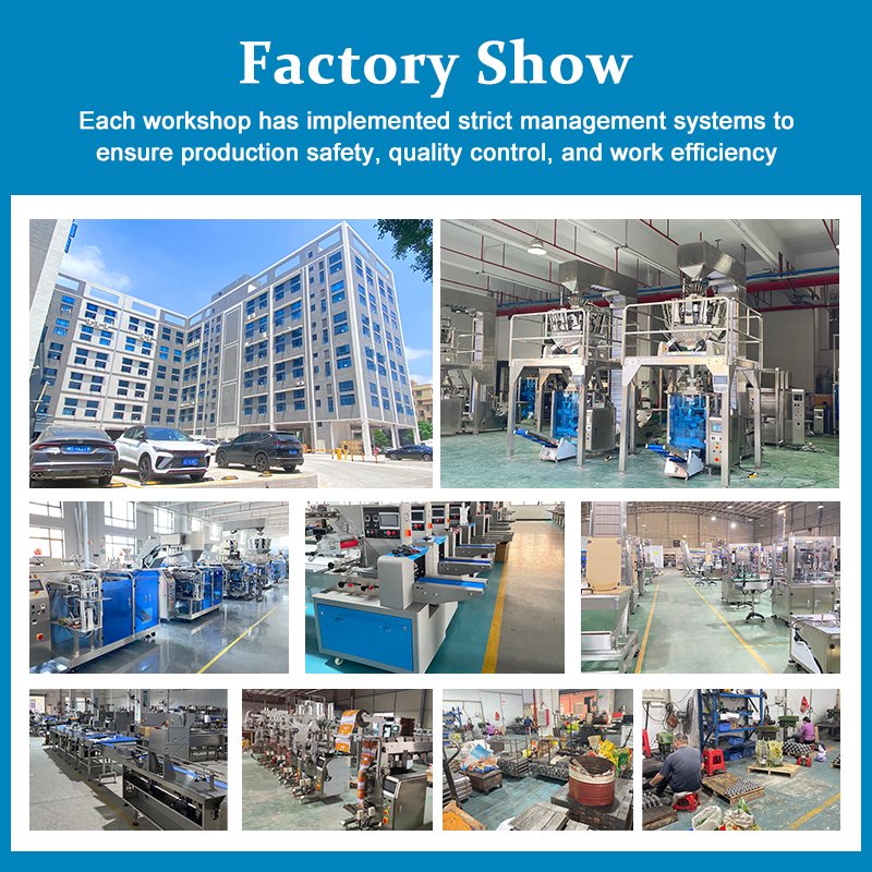 Fully 5Kg 10Kg 50Kg Automatic Rice Bag Weighing and Bear Ice Block Candy Doypack Packaging Packing Machine