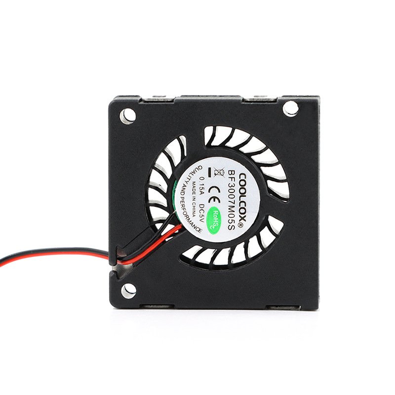 CoolCox 30x30x7mm Electric Blower Fan,30mm 5/12/24V air Cooling Fan,fan for STB,3D Printer,Environmental Tester,Beauty Equipment