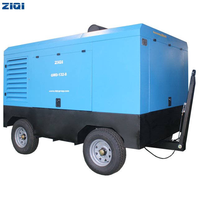 11m3 14.5bar Screw Mobile Diesel Air Compressor 375 Cfm