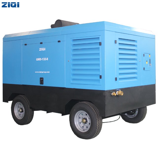 11m3 14.5bar Screw Mobile Diesel Air Compressor 375 Cfm
