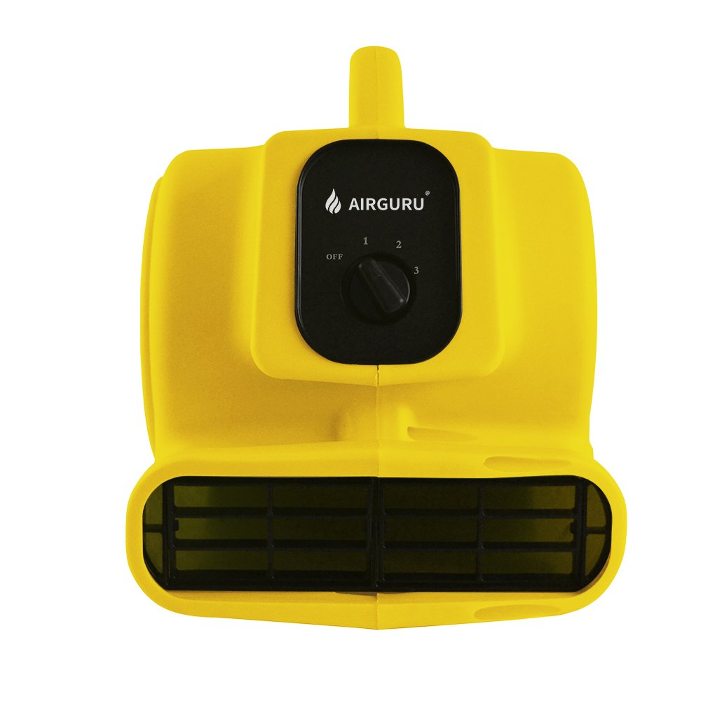 Airguru Portable Air Mover 1/4 Hp Carpet Dryer Machine Industrial Floor Fan Commercial Water Restoration Use