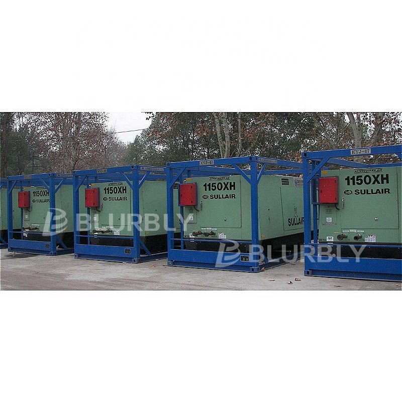 Sullair 750H Mining Rig Use 21.2m3/min diesel Portable Borewell Energy Saving Oil Field air Compressor for Sandblasting