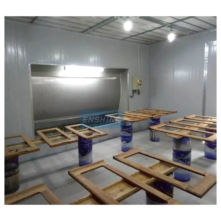 Europe Standard Full Downdraft Paint Cabin Spray Paint Booth for Furniture