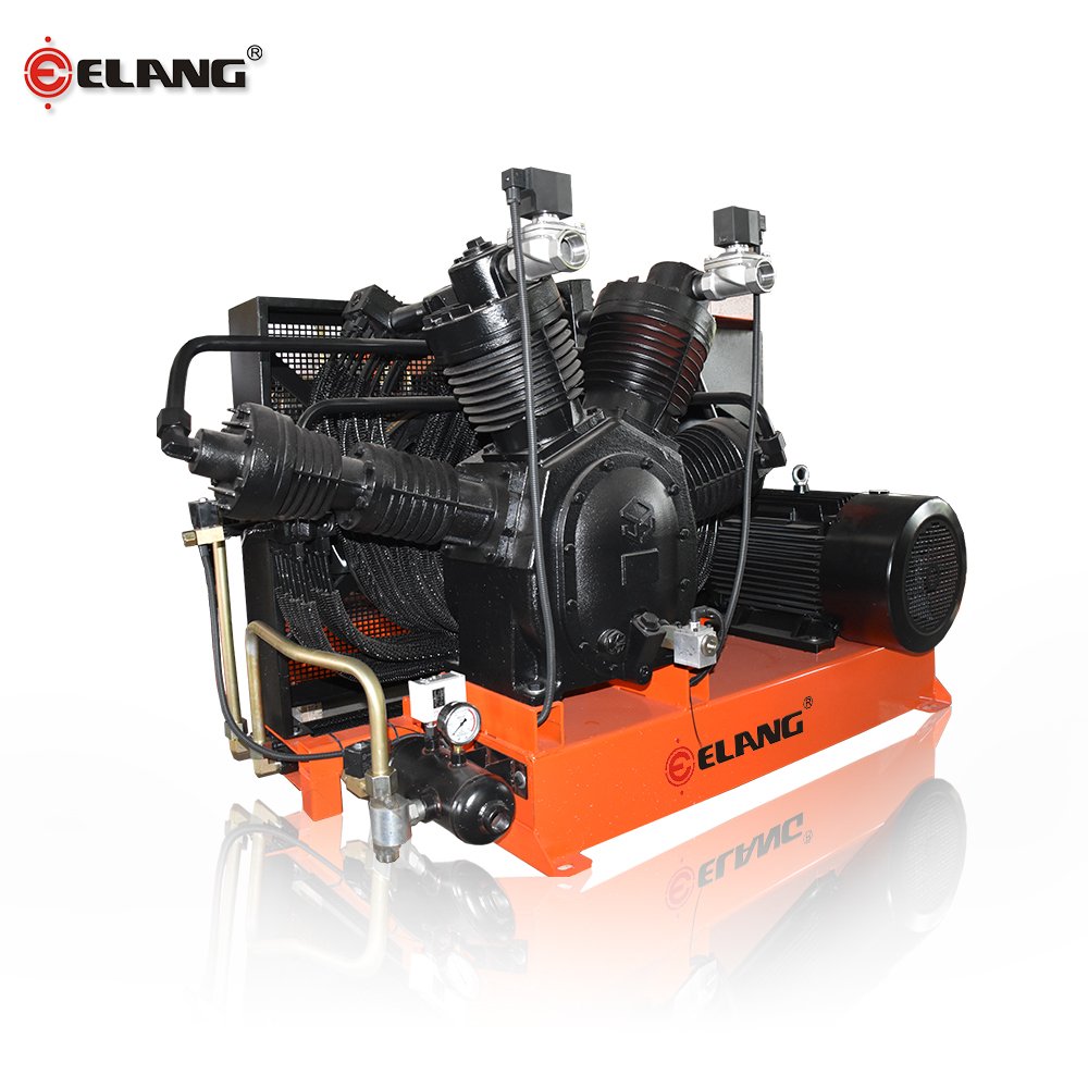 30 - 50 Bar High Pressure Piston Air Compressor for PET Bottle Blow Molding Machine