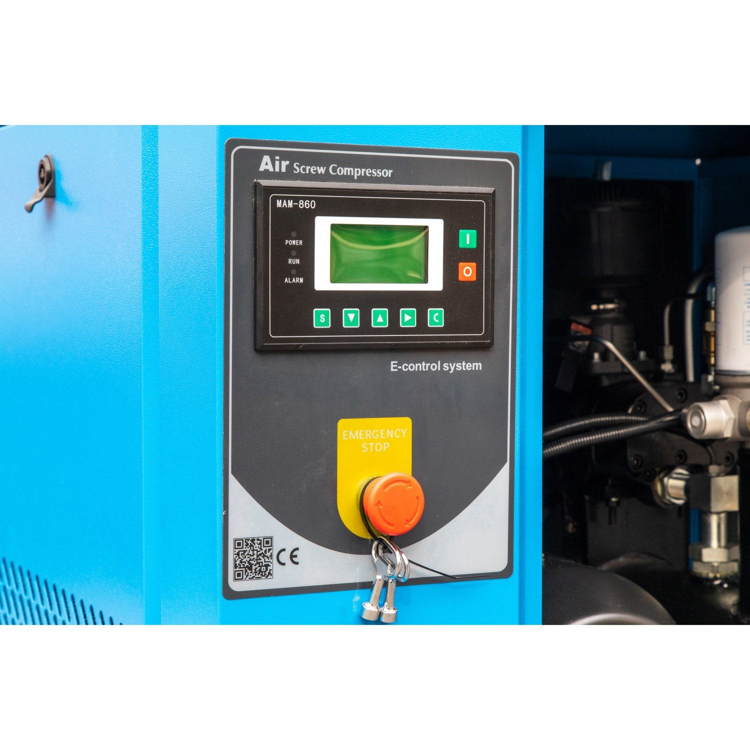 Fixed Speed Rotary Screw Air Compressor 7.5kw 10hp