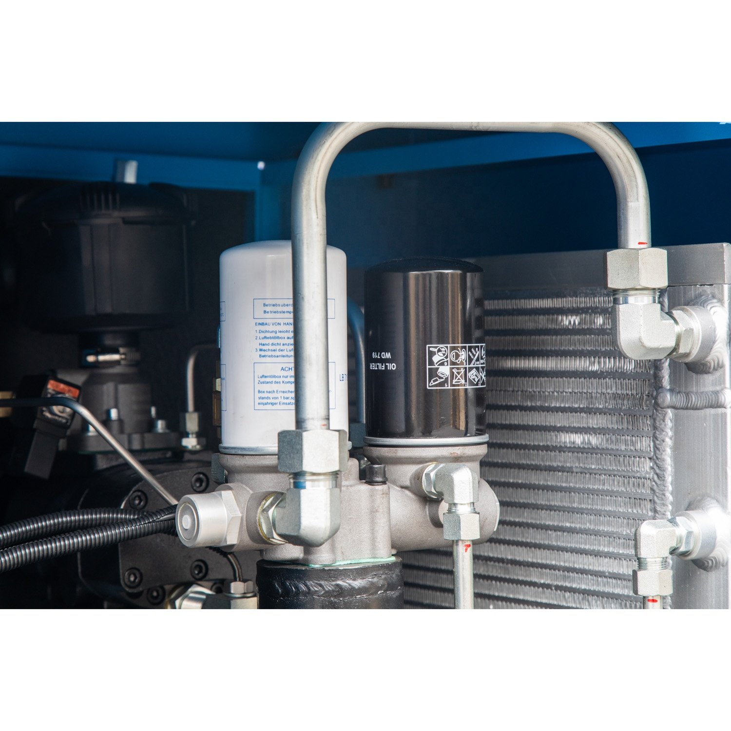 Fixed Speed Rotary Screw Air Compressor 7.5kw 10hp
