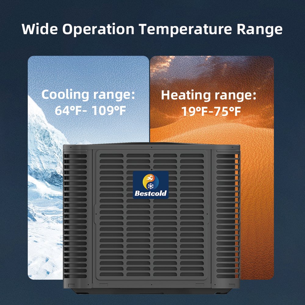 230V 60 Hz Front Discharge Split System Manufacturer OEM/ODM Air Conditioners for Indoor 5 Ton AC Condenser Unit and Air Handler