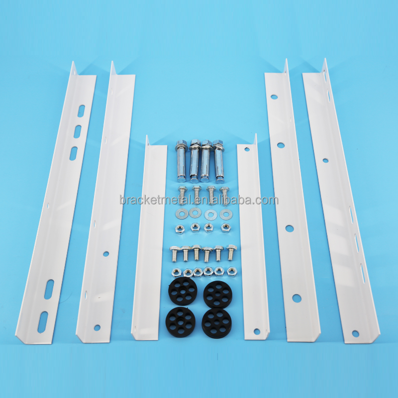 Universal Air Conditioner Wall Mounting Folded Brackets for Condensing Units