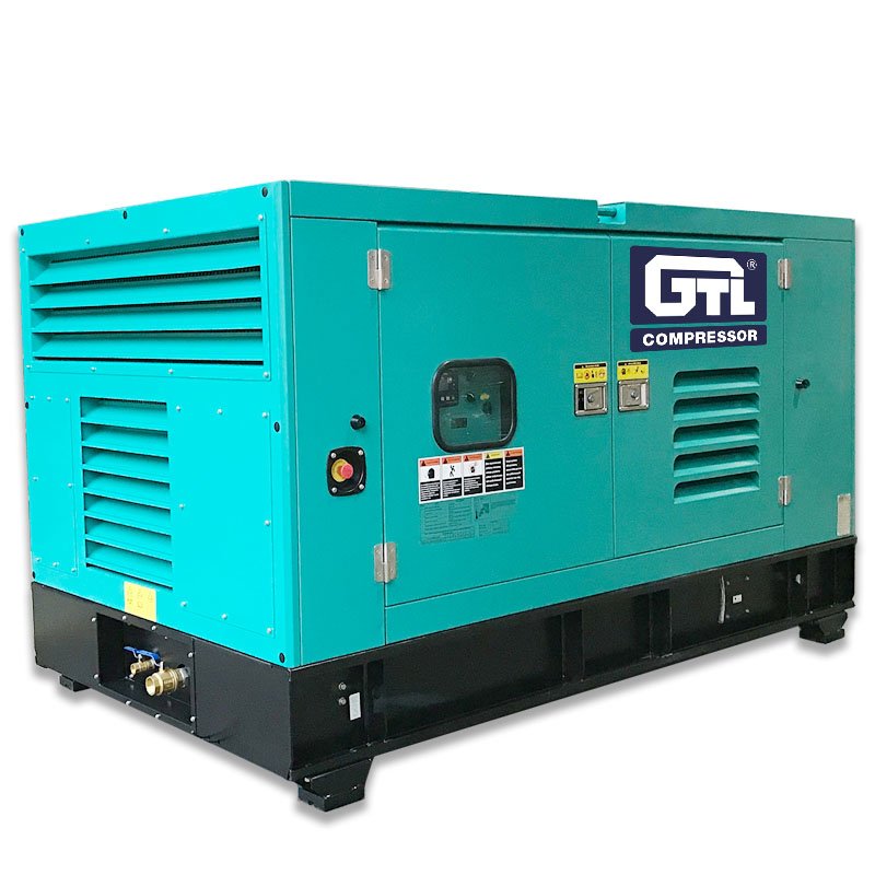 Mobile Diesel Screw Compressor Engine Cummin-s 12 M3/Min 12bar Industrial air Compressor Compressor 428CFM From Factory GTL