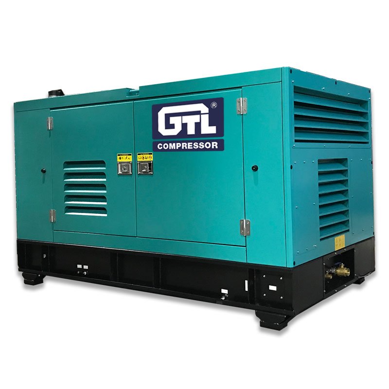 Mobile Diesel Screw Compressor Engine Cummin-s 12 M3/Min 12bar Industrial air Compressor Compressor 428CFM From Factory GTL