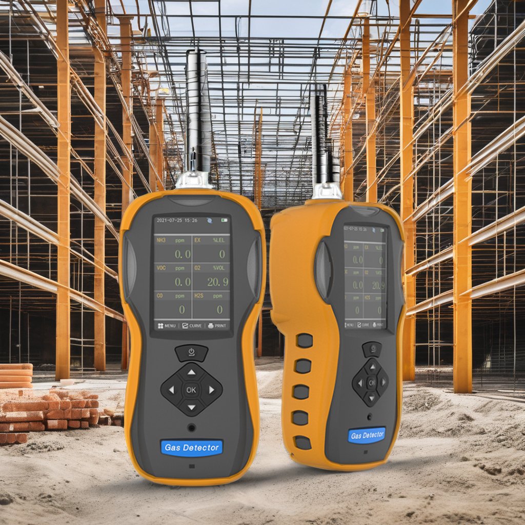 Safewill Wholesale Portable Gas Monitor So2, No2, Co, O3, Sensor Air Quality Monitor Data Export Multi Gas Detector
