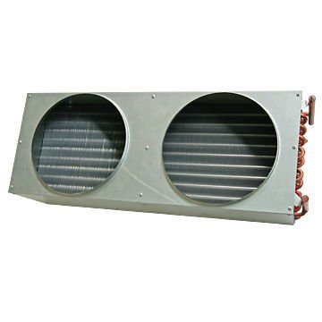 Customized Air Cooled Copper Tube Aluminum Fin Condenser Coil with Fan Evaporator for Refrigeration parts