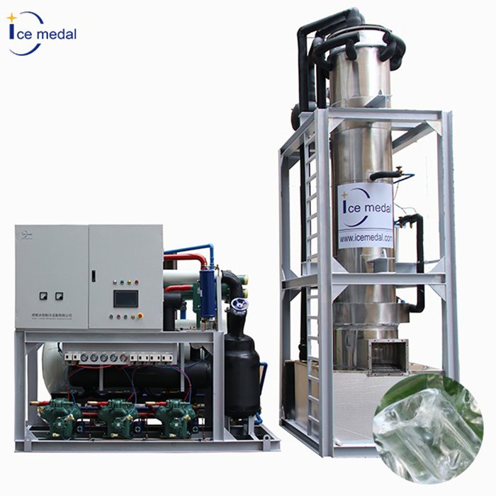 1Ton 2Ton 3Ton 5Ton 10Ton 20Ton 30Ton Ice Making Machinery Automatic Ice-maker Flake Used for Food Preservation
