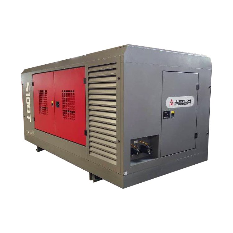 air Compressor for Borehole Drilling Rig Water Drilling Machine Whit air Compressor air Compressor for Water Well Drilling Rig