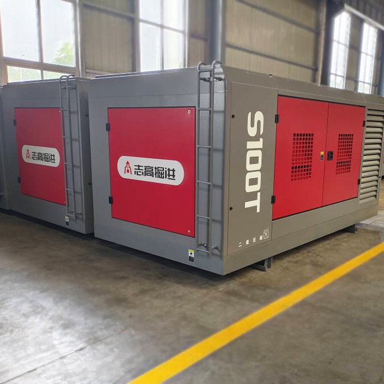 air Compressor for Borehole Drilling Rig Water Drilling Machine Whit air Compressor air Compressor for Water Well Drilling Rig