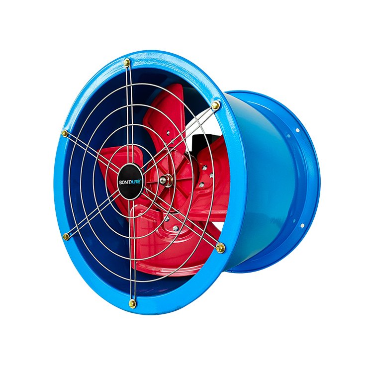Axial Blower Fan with Aluminum & Stainless Steel Blade AC Axial Flow Fans Industries Restaurants Construction Hotels 240V 50Hz