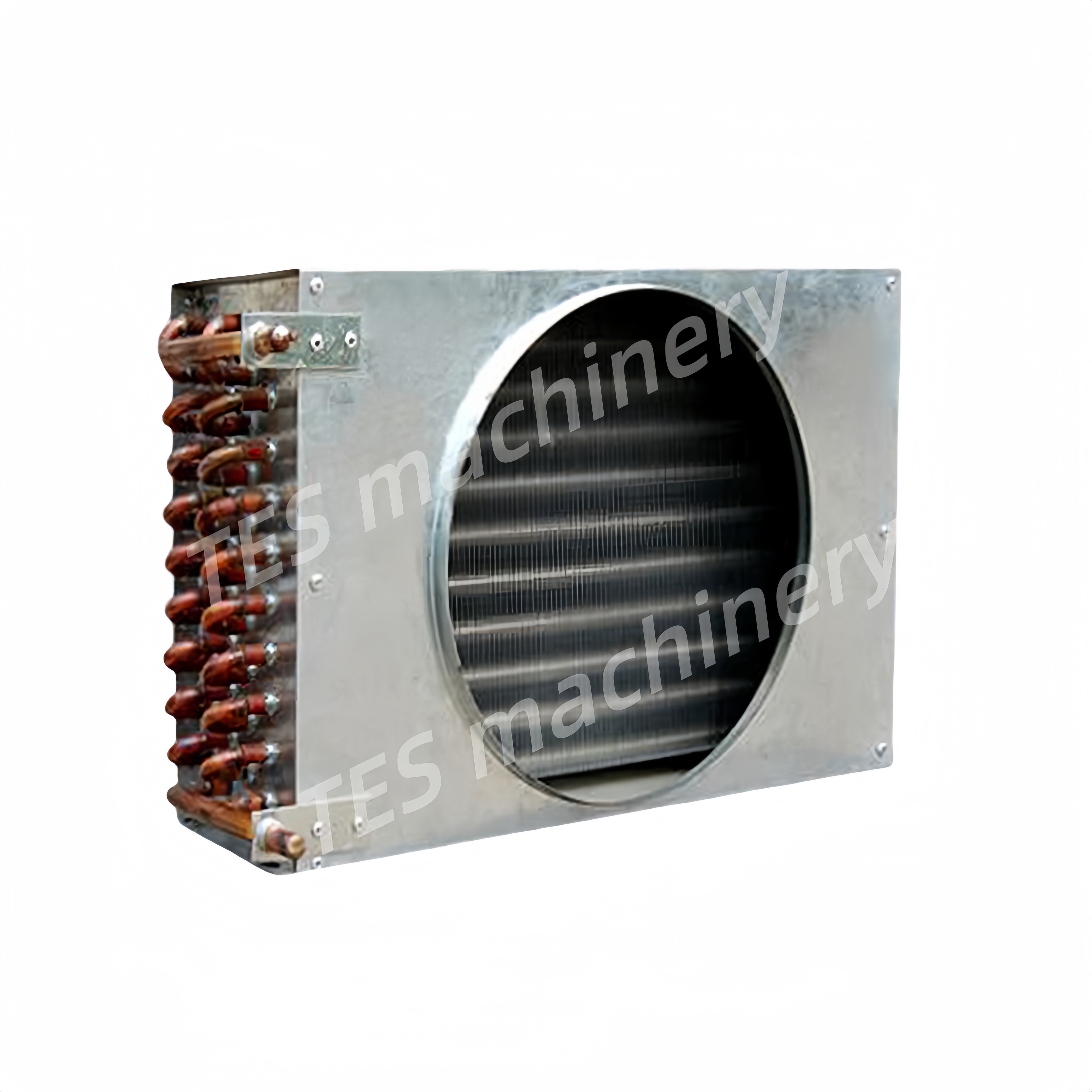 Central air Conditioning Evaporator Condenser Small Finned Water-cooled Condenser Industrial Refrigeration Machine Evaporator