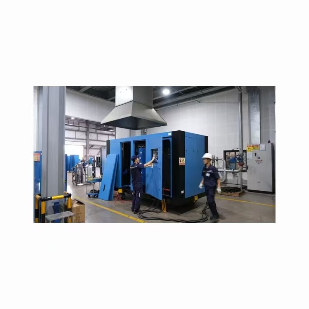UNITED 110KW-315KW 147HP 177HP 214HP 248HP 268HP 295HP 375HP 422HP 19.2-65m³/min Two-stage VPM Screw Air Compressor 380V 50Hz