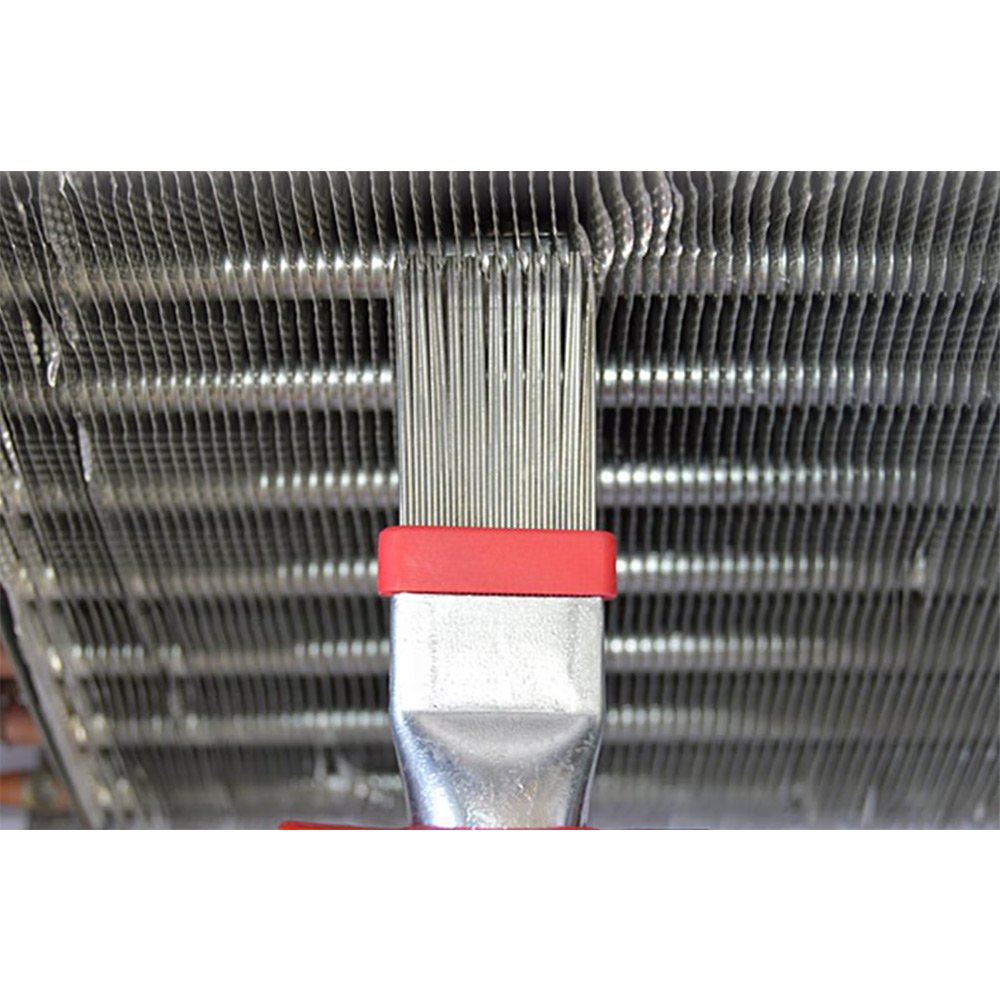 CM-352 Air Conditioner Fin Comb Repair Steel Brush - Condenser Radiator Heat Sink Cleaning Brush Tool for Outdoor Units