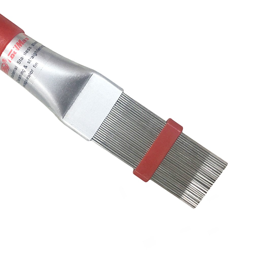 CM-352 Air Conditioner Fin Comb Repair Steel Brush - Condenser Radiator Heat Sink Cleaning Brush Tool for Outdoor Units