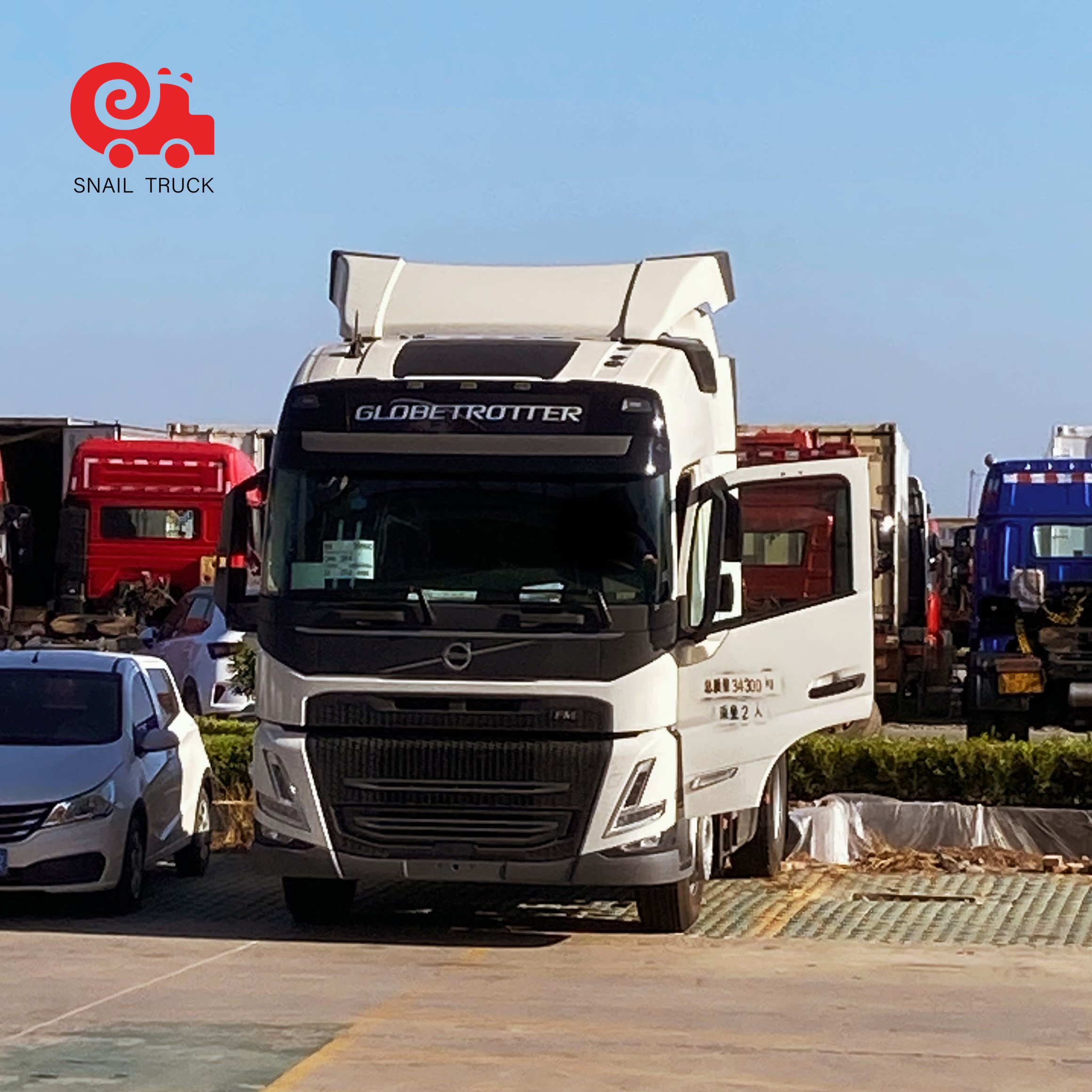 Volvo FM460 4x2 Tractor Truck High-Quality Used 460HP Trailer Head Reliable-Performance Powerful Commercial Vehicle for Sale
