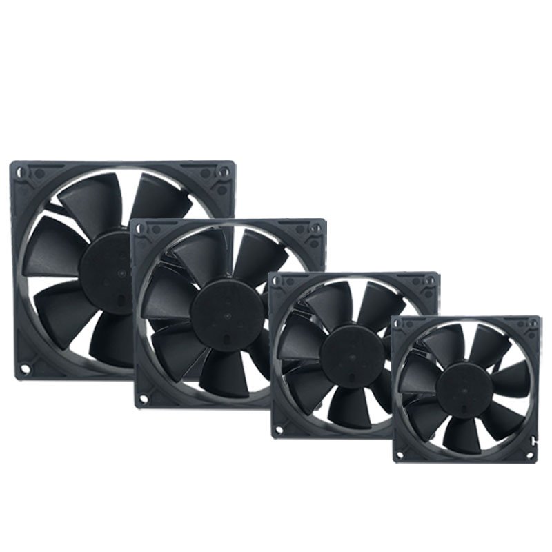 Axial Fan Blower 80mm 90mm 120mm 140mm 12038 9225 8025 DC 24V 12V Brushless Axial Cooling Fan Radiator Ventilation Fans