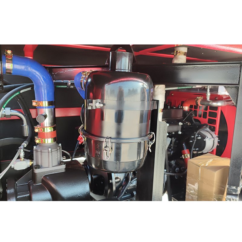 7 bar air Compressor Industrial Portable diesel Air Compressor Engine Wall Mounted 7 bar Direct Diesel Portable Air Compressor