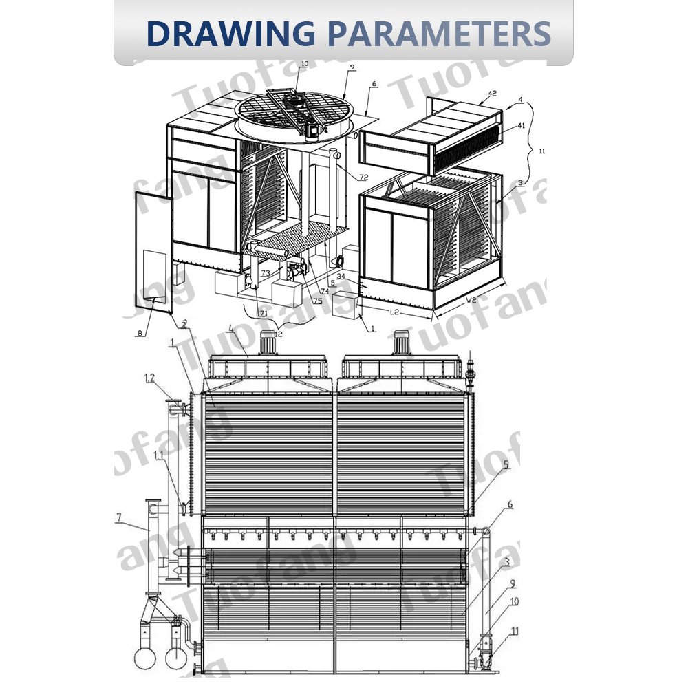 High Efficiency Air Cooling Water Chiller Machine Floor Standing Commercial Use with Price