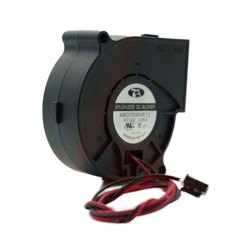 Ailand 7530 DC Blower Fan 75x75x30mm Brushless Turbo Jet Motor Fan Stable Operation Electric Turbine Cooling Fan