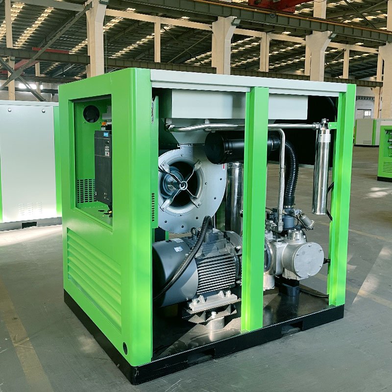 Industrial Stationary Air Compressor VSD 7.5kW-300kW Water Lubricated Oil Free Screw Compressor