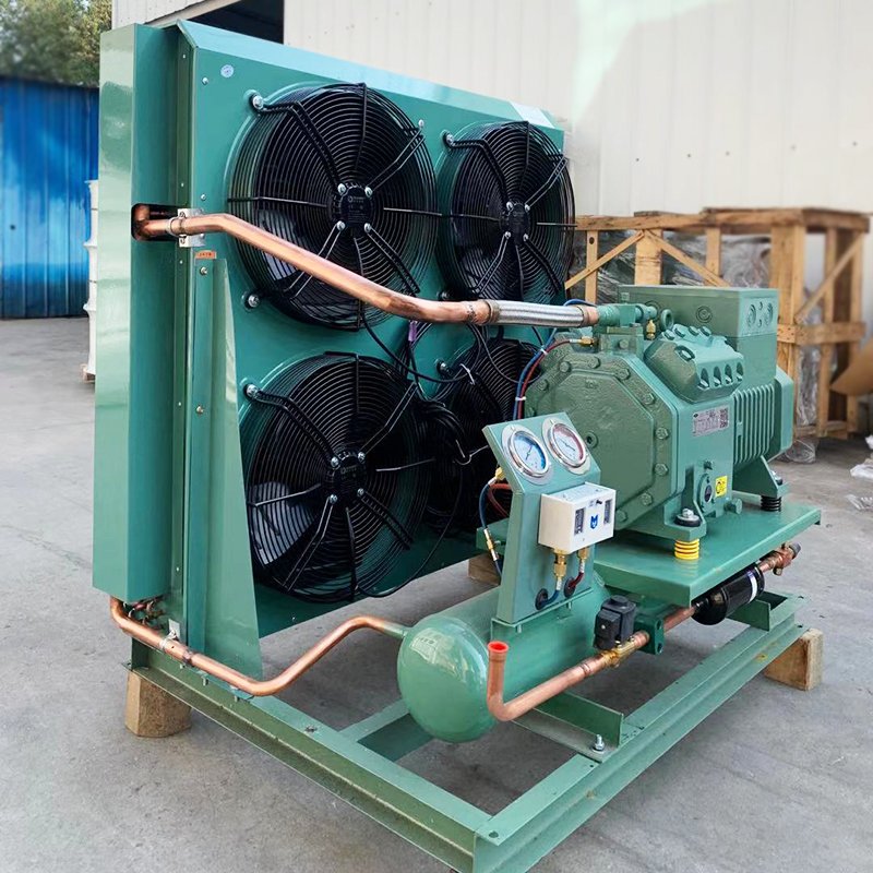 Good Quality Semi-hermetic Air Cooled R410a Condensing Unit for Cold Room Storage Room