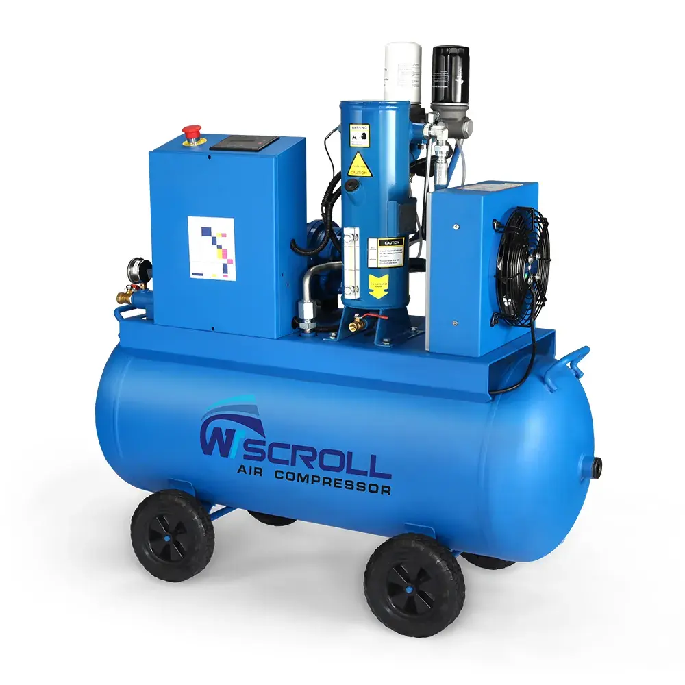 Zhejiang Taizhou Electric Portable Silence 10 bar Quite Good Scroll air Compressor
