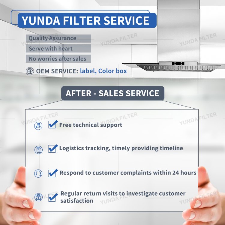 Kitchen Hood Filters Wholesale Price Rohs Filters For Cooker Hood Carbon Filter