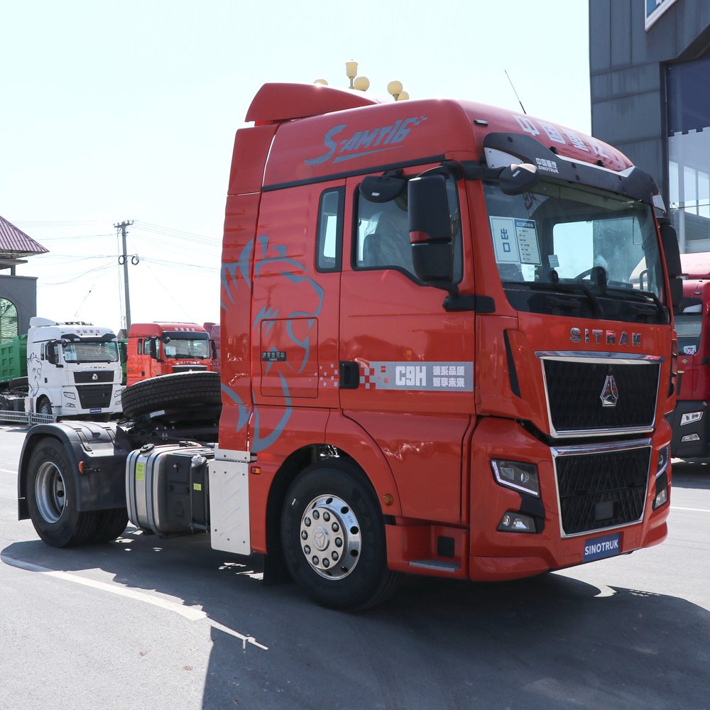 Sinotruk Sitrak C9H Truck Tractor 540Hp 4X2 Euro 6 Fuel Airbag Suspension Automatic Transmission Truck Tractor