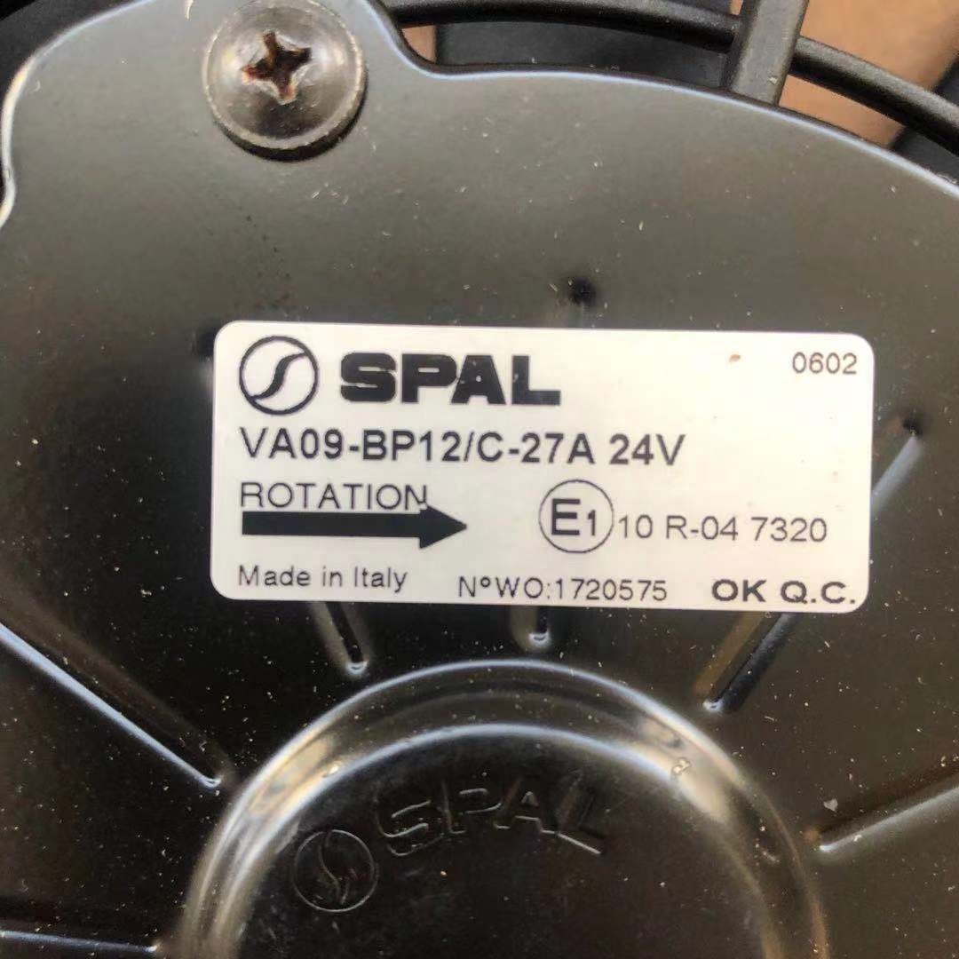 SPAL FAN VA09-BP12/C-27A 24V High Quality Car air Conditioner Condenser