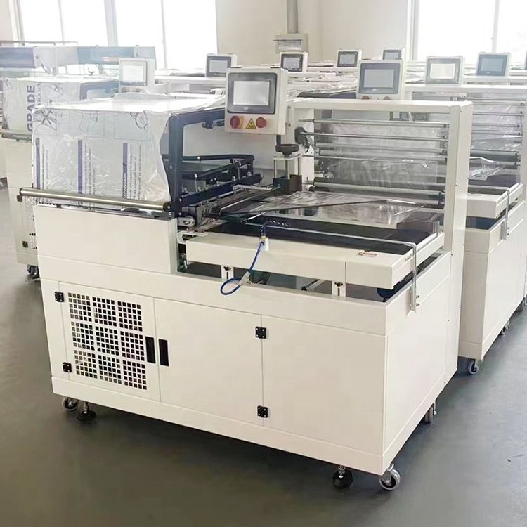 Shrink Film Sealing Machine Sealing Machine Heat Shrinking Tunnel With Pof Pe Film Shrink Wrapping Packing Machine for Filter