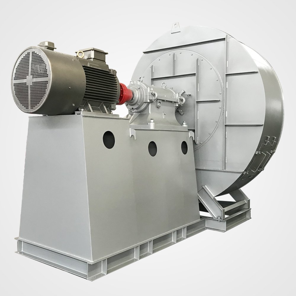 SIMO High Performance Carbon Steel Low Noise Industrial ID Centrifugal Fan for Cement Kiln