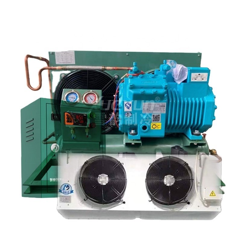 Unit Low Temperature Air Cooled Condensing Unit for Semi-hermetic Reciprocating Compressor