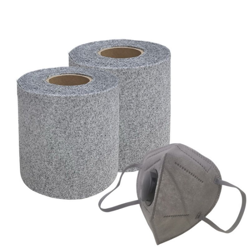Best-selling Safety Protection 3-layer Activated Carbon Laminated Cabin Air Nonwoven Filter Cloth