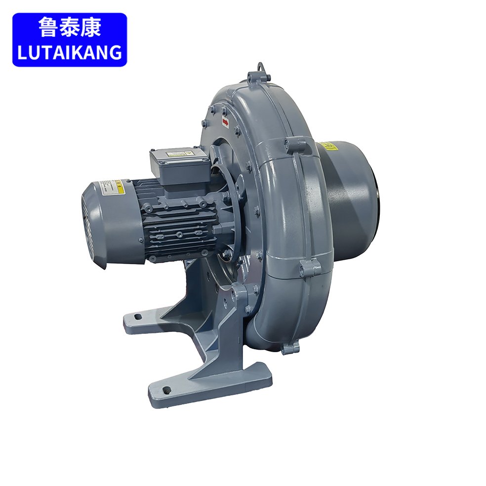 High-Pressure Large Air Volume Duct Fan TB-125-2.2KW Medium Pressure Aluminum Alloy All-Copper Wire 380V Motor Core Ventilation