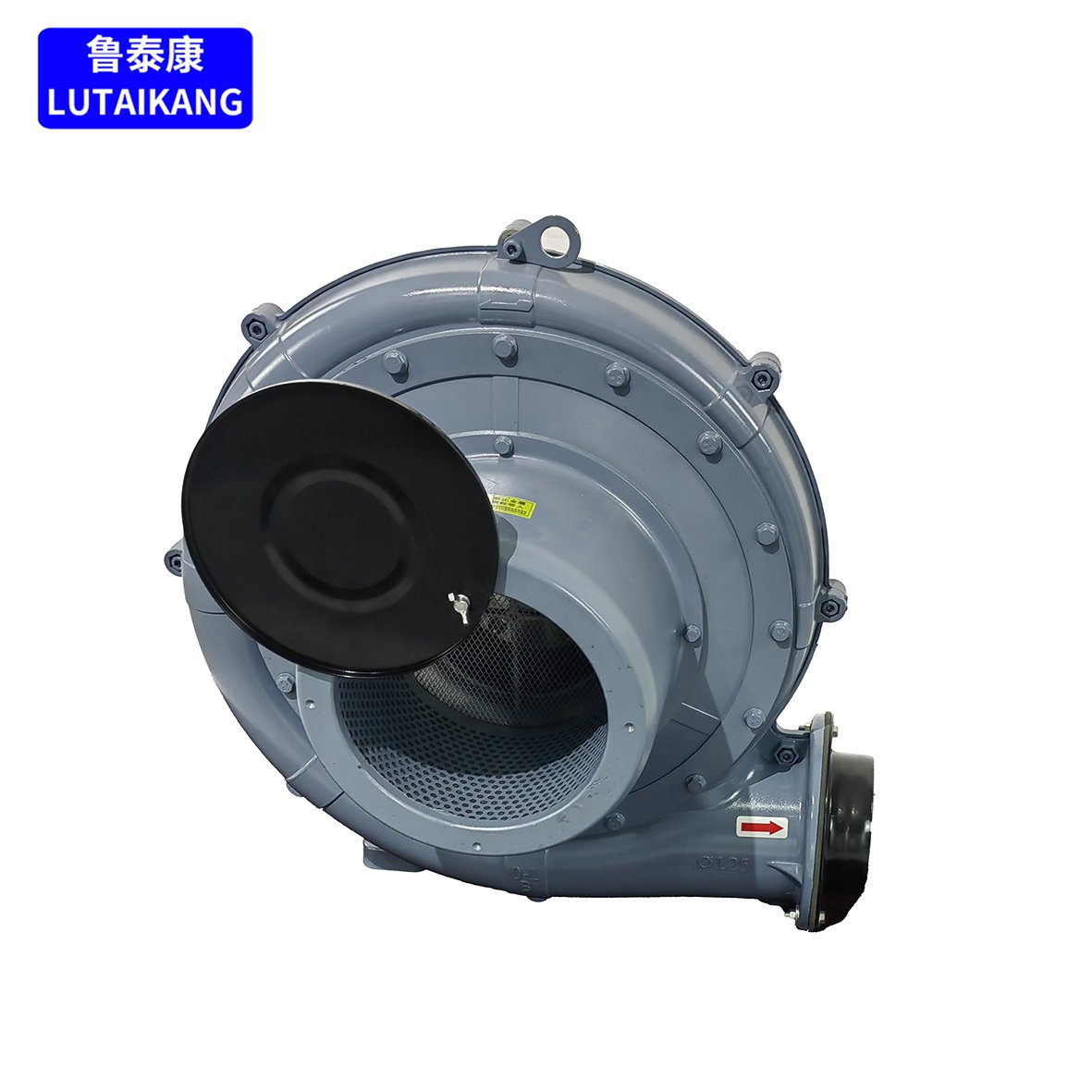 High-Pressure Large Air Volume Duct Fan TB-125-2.2KW Medium Pressure Aluminum Alloy All-Copper Wire 380V Motor Core Ventilation