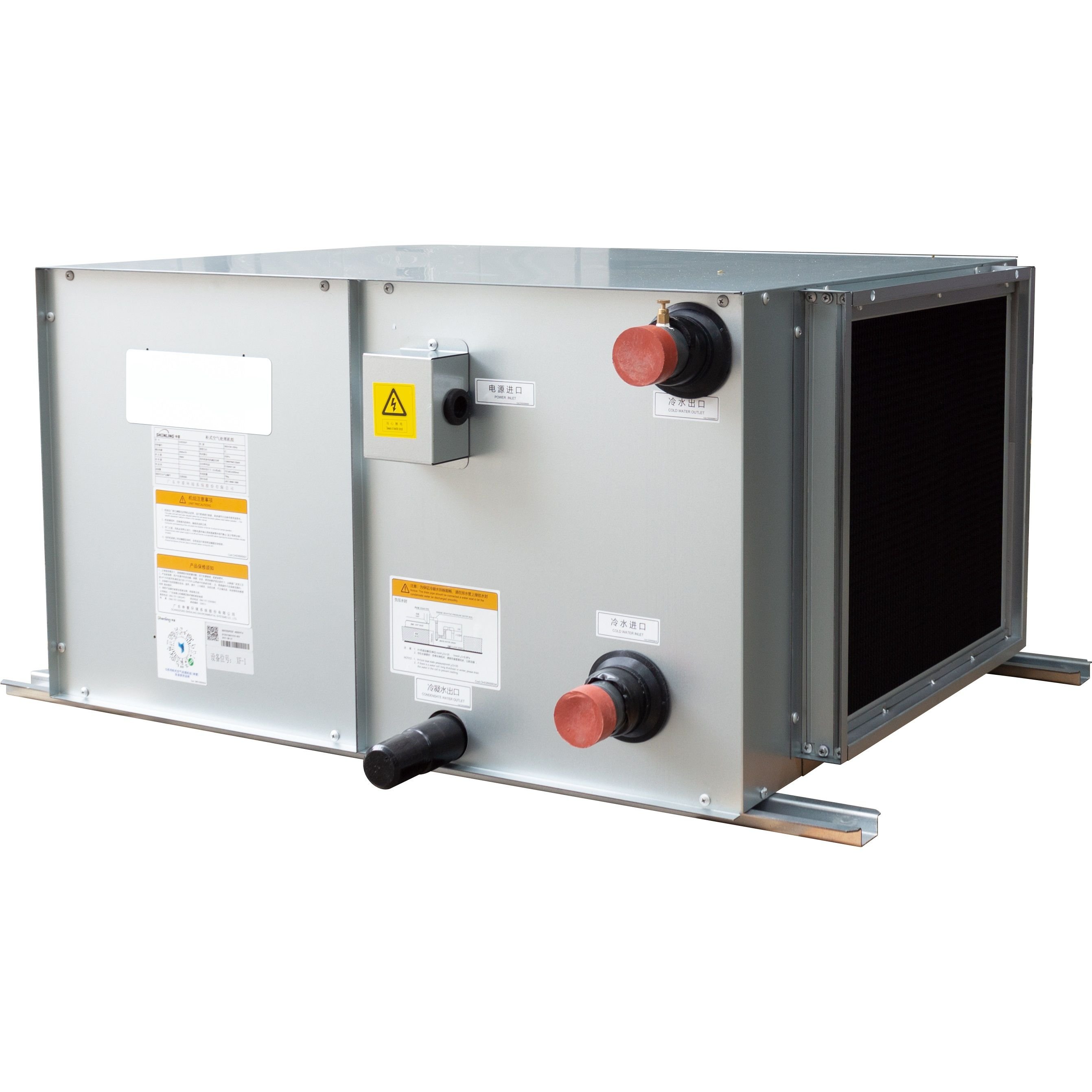 Low Temperature Fresh Air Carrier Wall Mounted Ahu Air Conditioner Single Wall Cabinet air Handling Unit with Condensing Unit