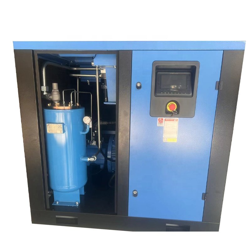 Hot Selling Two-Stage Screw Compressor 30kw 75kw Permanent Magnet Variable Frequency Air Compressor Industrial Compressors