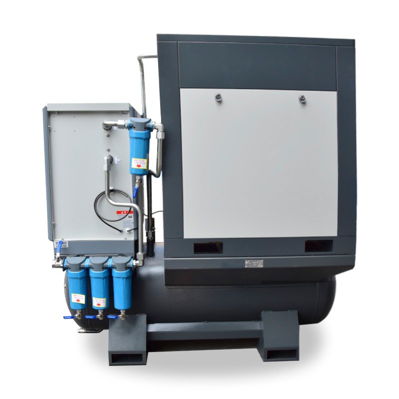 Easy to Use Oems Rotary Screw air Compressors with Integrated Refrigerated air Dryers