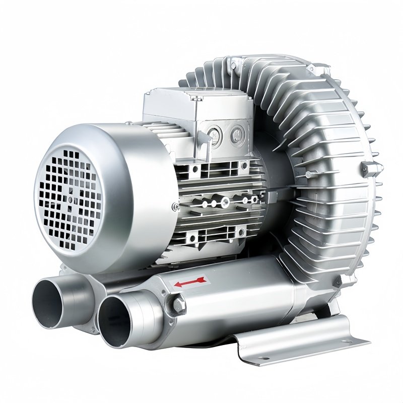 Top Sale 90W 50hz High Flow Air Blower Gas Pump Ring Blower Regenerative Blower for Aquaculture