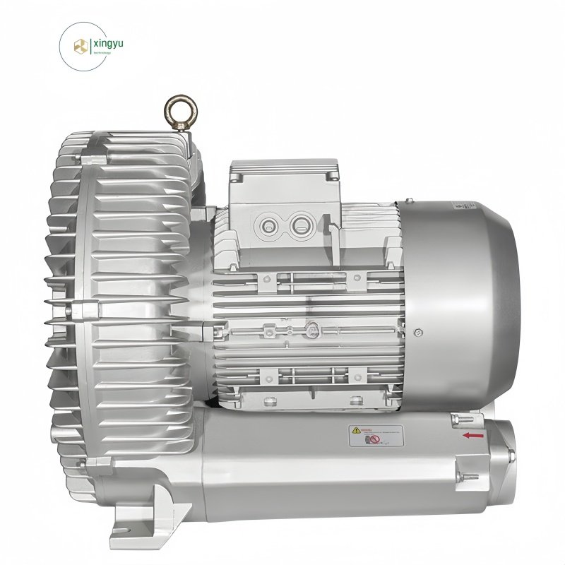 Top Sale 90W 50hz High Flow Air Blower Gas Pump Ring Blower Regenerative Blower for Aquaculture