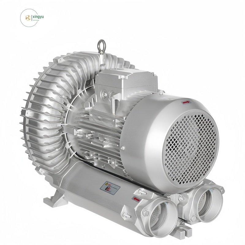 Top Sale 90W 50hz High Flow Air Blower Gas Pump Ring Blower Regenerative Blower for Aquaculture