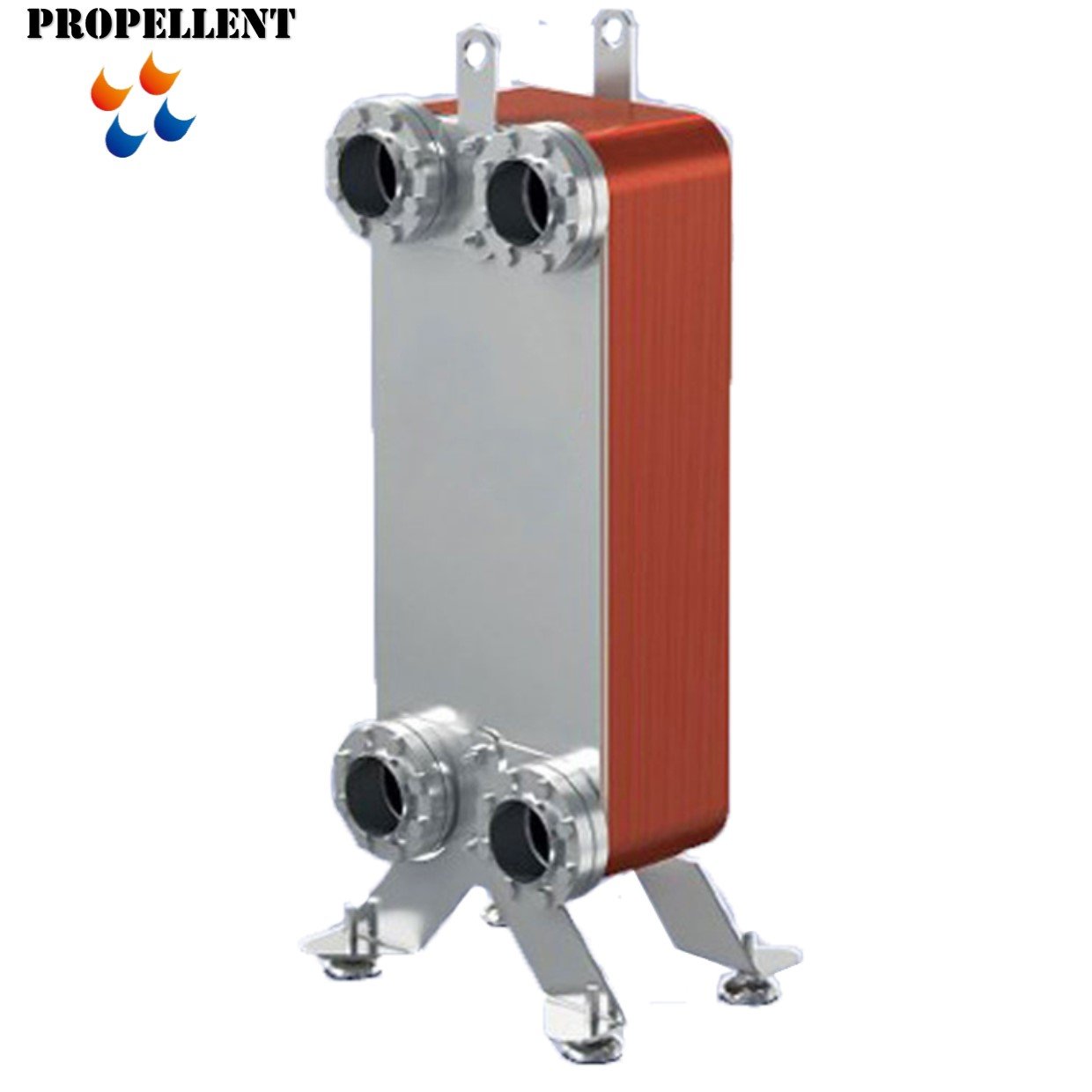 High Quality Refrigerant High Pressure Copper Heat Exchanger Water Brazed Plate Heat Exchanger
